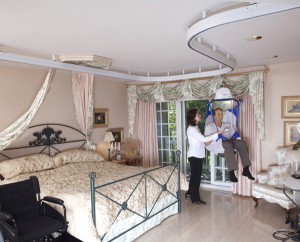 Ceiling Lifts That Make In Home Tranfers Easier And Safer